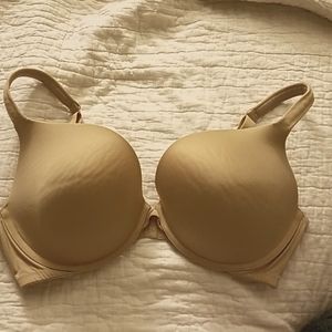Lane Bryant Cacique Boost Plunge bra Nude 38DDD